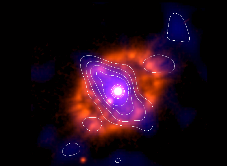 Astronomers discover that novae, a type of explosions in double star systems, expand non-stop