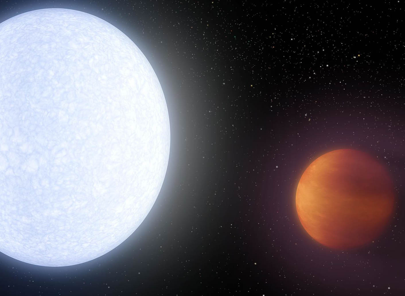 Oxygen found in the atmosphere of the hottest known exoplanet